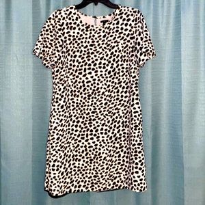 Ann Taylor Leopard Print Dress